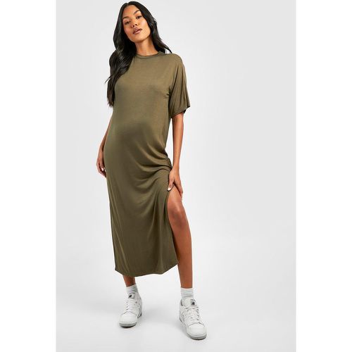 Vestido Camiseta Premamá Midaxi - boohoo - Modalova