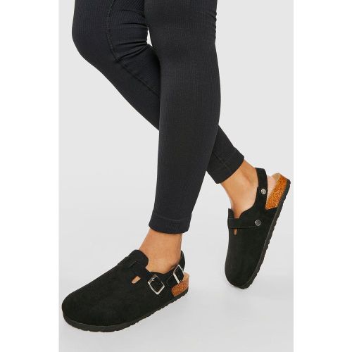 Zoccoli slingback, Nero - boohoo - Modalova