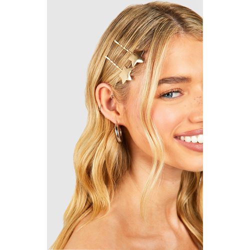 Fermagli per capelli a forma di stella - multipack - boohoo - Modalova