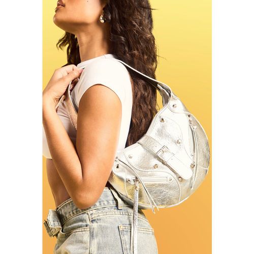 Western Style Buckle Shoulder Bag - boohoo - Modalova
