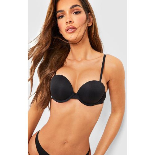 Sujetador Súper Push Up, Negro - boohoo - Modalova