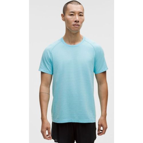 “ T-Shirt Metal Vent Techs â€“ Blue/Blanc â€“ Taille L - lululemon - Modalova