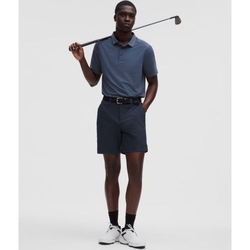 “ Short de golf ABC coupe classiques â€“ 18 cm â€“ Bleu â€“ Taille 30 - lululemon - Modalova