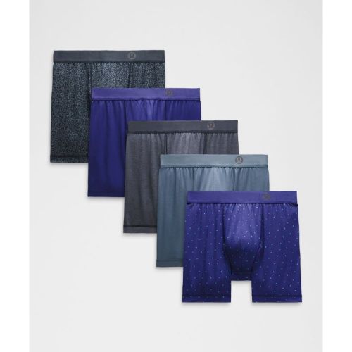 “ Boxer Always In Motion Lot de 5s â€“ 13 cm â€“ Bleu â€“ Taille XS - lululemon - Modalova