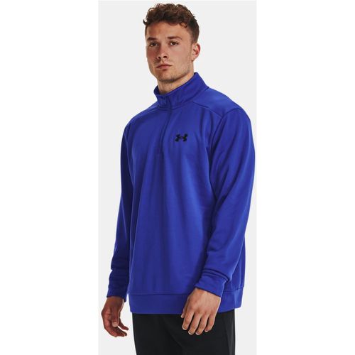 Maglia Armour Fleece® ¼ Zip da uomo Team Royal / Nero S - Under Armour - Modalova