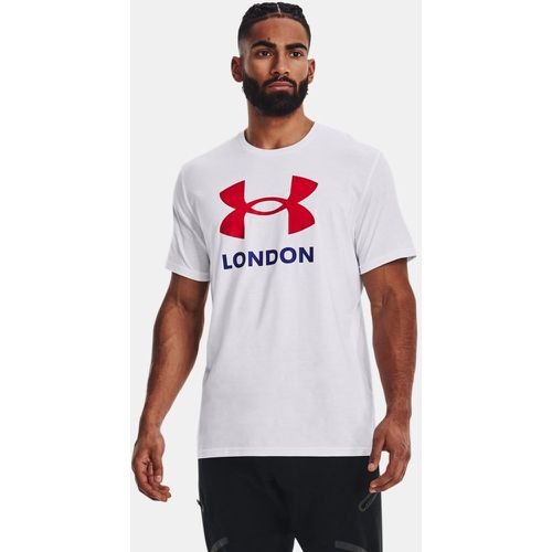 T-shirt London City da uomo / Rosso / Royal L - Under Armour - Modalova