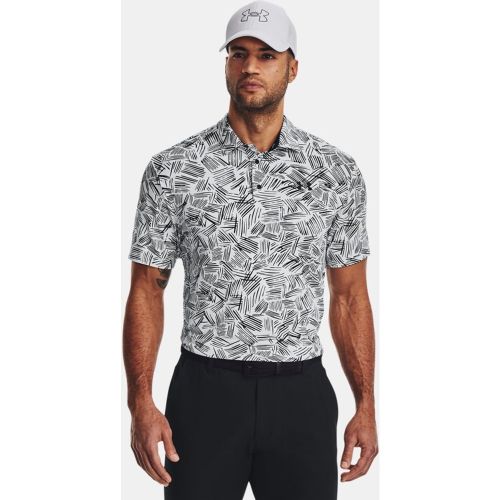 Polo Playoff 3.0 Printed da uomo / Nero / Nero L - Under Armour - Modalova