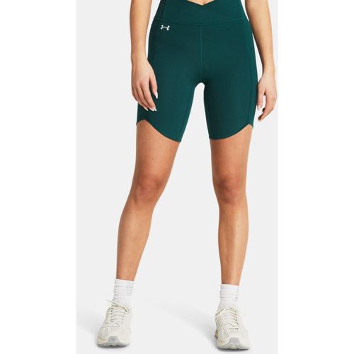 Shorts Motion Crossover Bike da donna Hydro Teal / Bianco L - Under Armour - Modalova