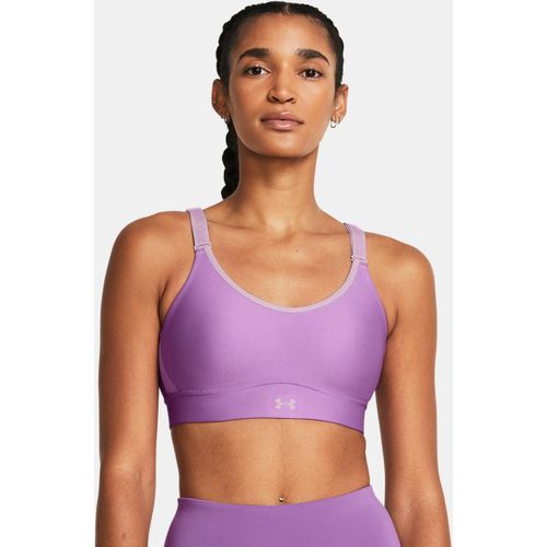 Reggiseno sportivo Infinity 2.0 Mid da donna Provence Porpora / Porpora Ace L A-C - Under Armour - Modalova