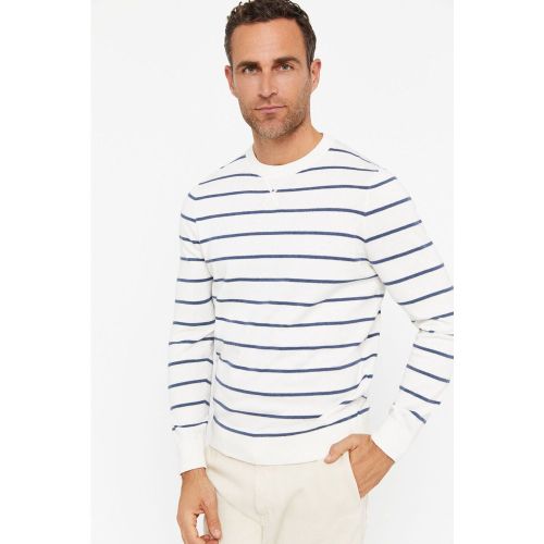 Jersey de rayas cuello redondo - Cortefiel - Modalova