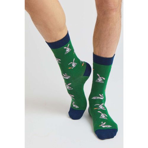Calcetines de hombre altos de algodón orgánico - Besocks - Modalova