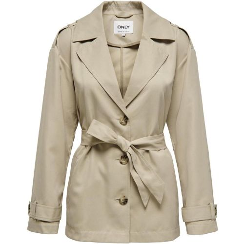 Trench coat court col à revers Kali - Only - Modalova