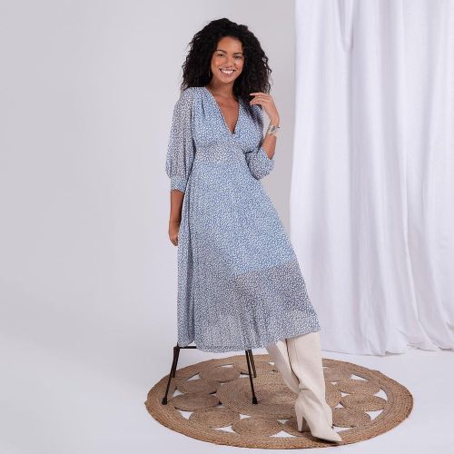 Robe longue léopard Manon - 3S. x Le Vestiaire - Modalova