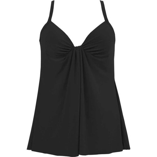Haut de tankini gainant noir - Miraclesuit - Modalova