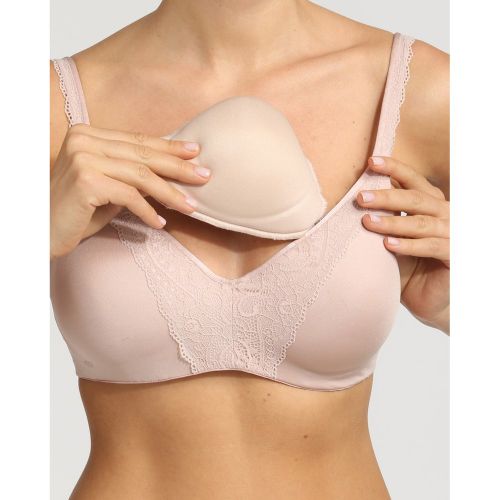 Soutien-gorge sans armatures - Beige - Dim - Modalova