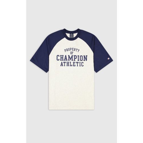 T-Shirt col rond - en coton - Champion - Modalova