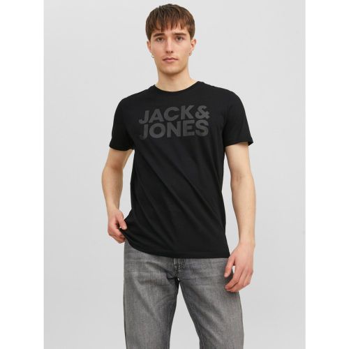 T-shirt Standard Fit Col rond Manches courtes en coton Owen - jack & jones - Modalova