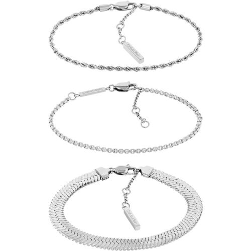Bracelet Calvin Klein Accent - 35000625 Acier - Calvin Klein Bijoux - Modalova