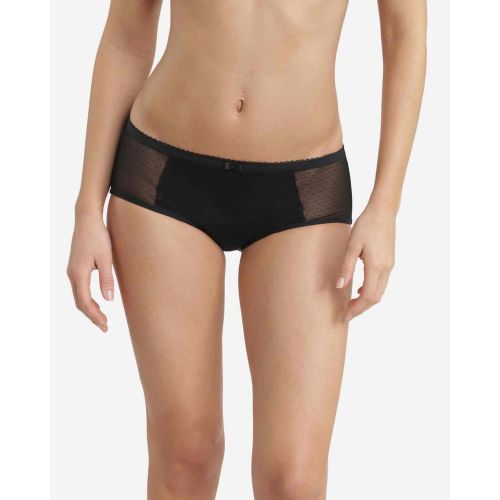 Boxer menstruel bio flux moyen Noir - Protect en coton - Dim - Modalova