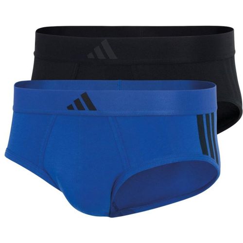 Lot de 2 slips Active Flex Cotton 3 stripes Adidasport en coton - Eminence - Modalova