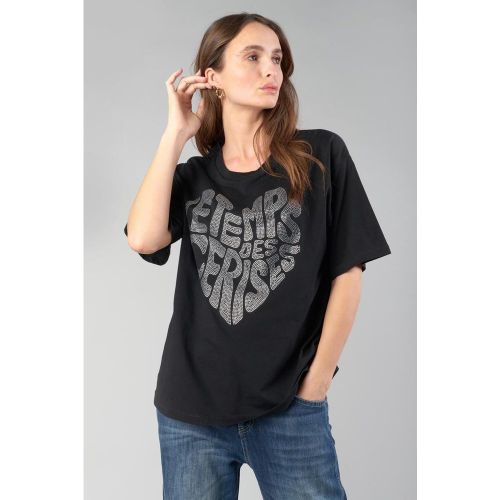 Tee-Shirt ORAYA noir en coton - Le Temps des Cerises - Modalova