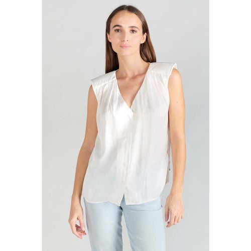 Top Missou en jacquard crème blanc - Le Temps des Cerises - Modalova