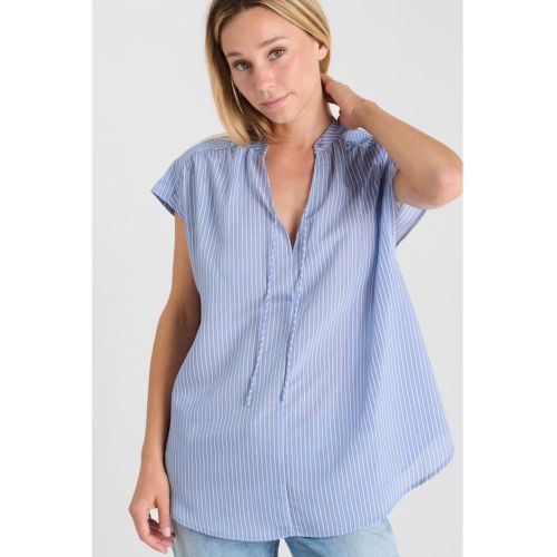 Top HANNON bleu en viscose Pia - Le Temps des Cerises - Modalova