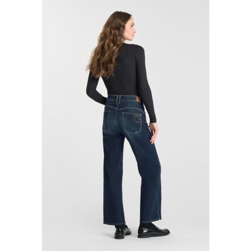 Jeans regular, droit pulp wide leg taille haute 7/8ème, 7/8ème en coton Noémie - Le Temps des Cerises - Modalova