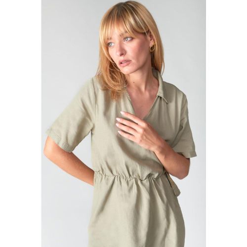 Robe portefeuille en jeans FLOE Dina - Le Temps des Cerises - Modalova