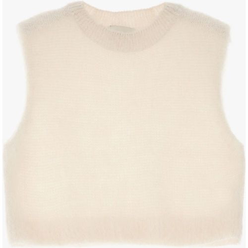 Gilet cropped morbido senza maniche - Dixie - Modalova