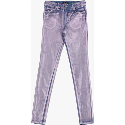 Jeans aderenti con effetto metallizzato - Dixie - Modalova