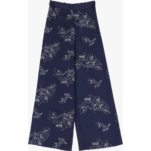 Trousers ampi con fantasia botanica - Dixie - Modalova