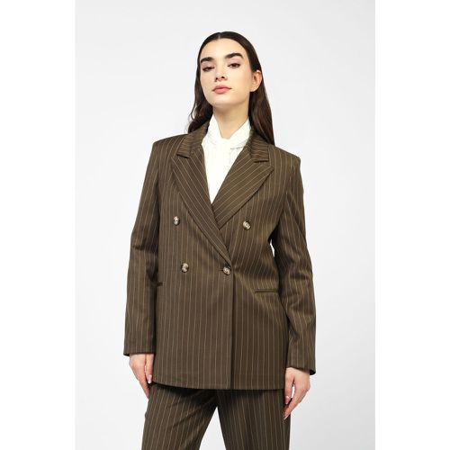 Blazer a righe con doppio petto - Dixie - Modalova