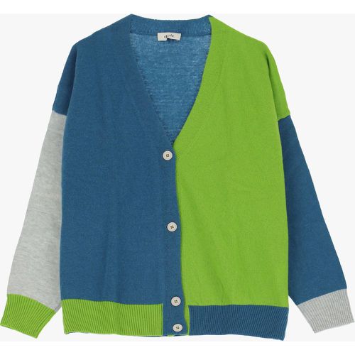 Cardigan a blocchi con v-neck - Dixie - Modalova