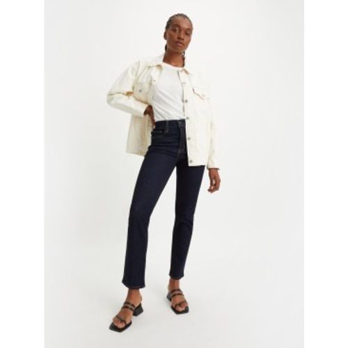 Levi's. 18883-0227 Jeans 724 High Rise Straight Dark Indigo - Finition plate (24/30), Casuel, Denim, Lyocell, Durable - Levis - Modalova