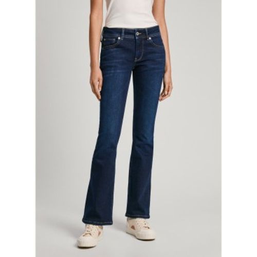 PL204736CU1 Jeans Flare Lw (27/32), Bleu, Casuel, Coton, Denim, Durable - Pepe Jeans - Modalova