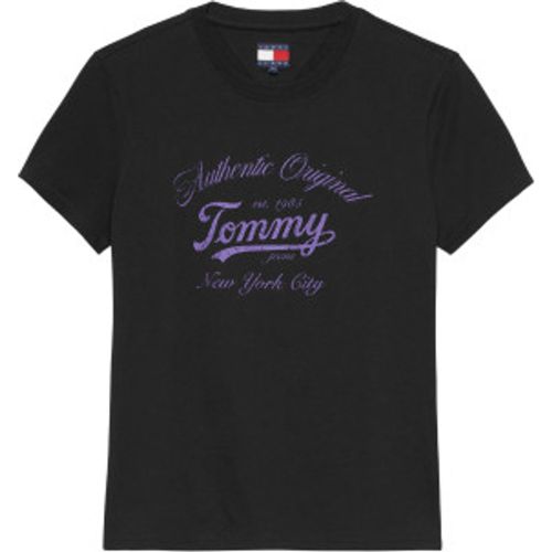 DW0DW21404 Essential Logo T-shirt (L), Casuel, Manche courte, Le coton biologique, Durable - Tommy Jeans - Modalova