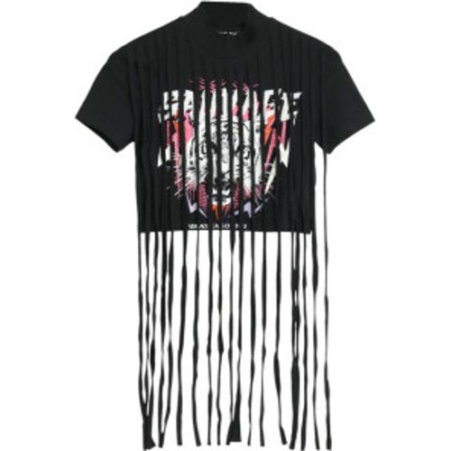 HAHE01-CJ02E T-shirt à franges (M), Casuel, Coton, Manche courte - Versace Jeans Couture - Modalova