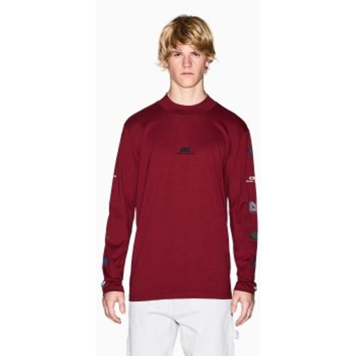 XM001434AF10362UA328 T-shirt multilogo marron (L), Casuel, , Coton, Manche longue - A|X Armani Exchange - Modalova