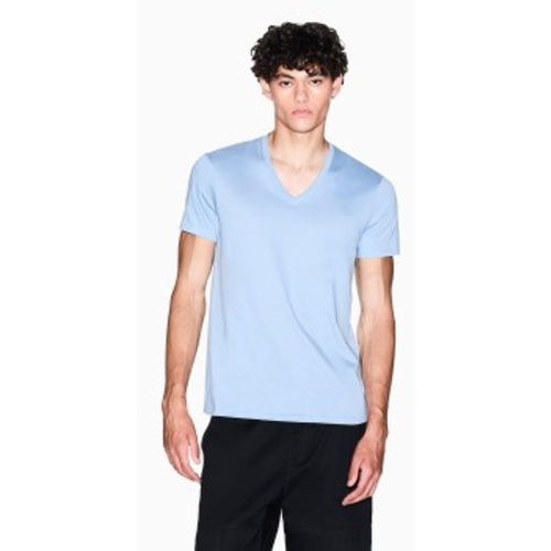 NZT75ZJA5ZU9289 T-shirt pima (S), Casuel, Coton, Manche courte - A|X Armani Exchange - Modalova