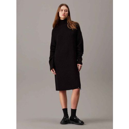 J20J224662 Robe ample en tricot de coton (S), Casuel, Le coton biologique - Calvin Klein Jeans - Modalova