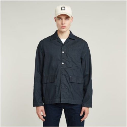 D23027-D944-001 Blazer Marseille (XS), Casuel, Denim, Le coton biologique, Durable - G-Star - Modalova