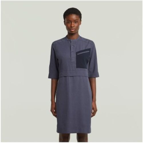 D26962-D522-H392 Chemise à demi-patte robe (XXS), Casuel, Viscose, Manche 3/4 - G-Star - Modalova