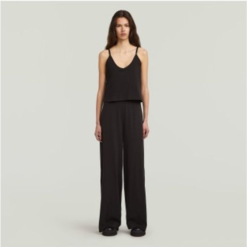 D27874-D609-6484 Jumpsuit Spaghetti Strap Loose (XS), Noir, Casuel, Coton, Sans manches / bretelles - G-Star - Modalova