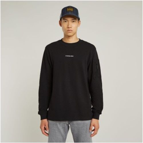 D26033-D965-6484 Sweatshirt Checquard Pocket (XS), Casuel, Le coton biologique, Durable - G-Star - Modalova