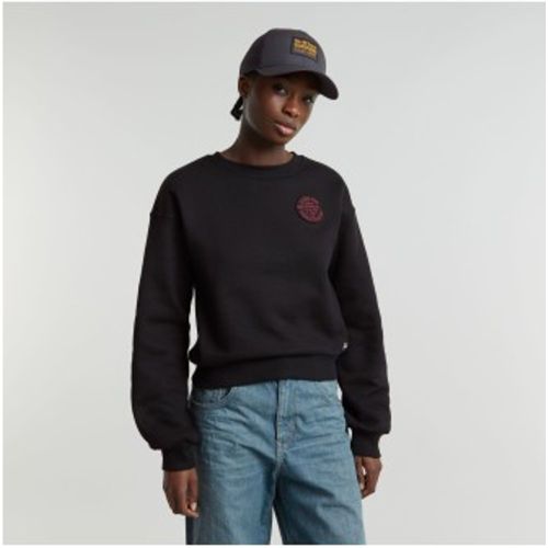D25044-D427-6484 Circle Graphic Loose sweatshirt (XS), Casuel, Le coton biologique, Durable - G-Star - Modalova