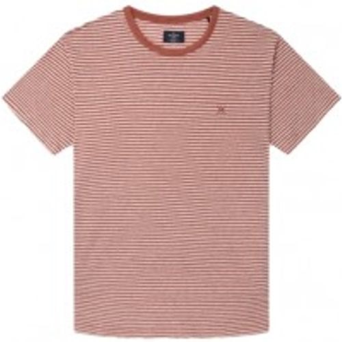 HM500731 T-shirt à rayures (XL), Casuel, Lin, Manche courte - Hackett London - Modalova
