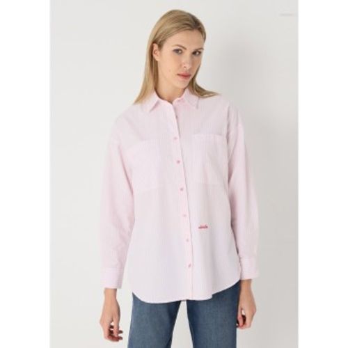 Chemise à manches longues avec rayures tissées (S), Casuel, Coton, Manche longue - Lois Jeans - Modalova