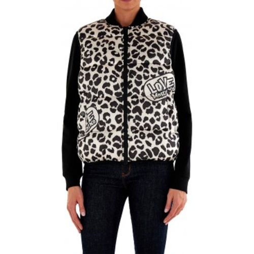 W H 814 00 T 359A Gilet imprimé animal , (38), Casuel, Polyester - Love Moschino - Modalova