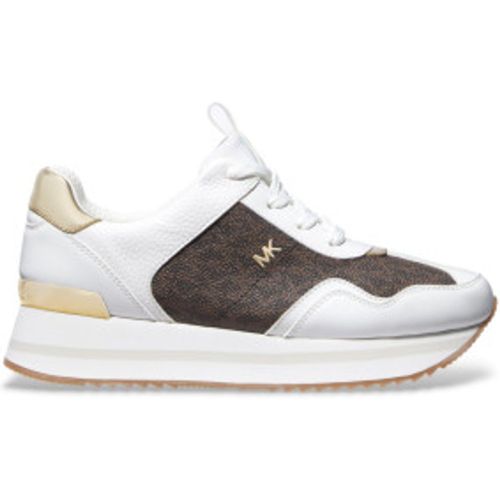 R4RNFSAB Trainers Raina (36), Blanc, Plat, 1 à 3 cm, Lacets, Casuel - Michael Kors - Modalova